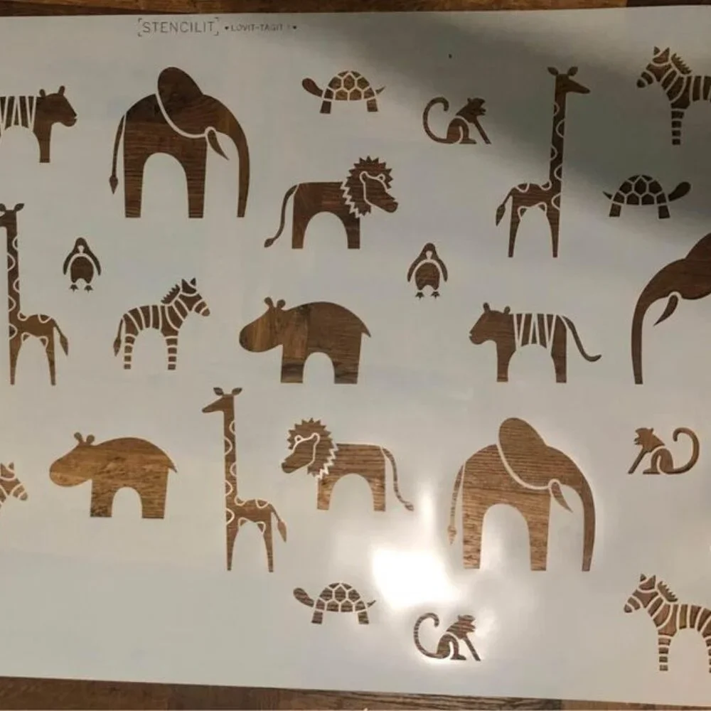 Stencil It Zootopia painting Stencil--Unused!